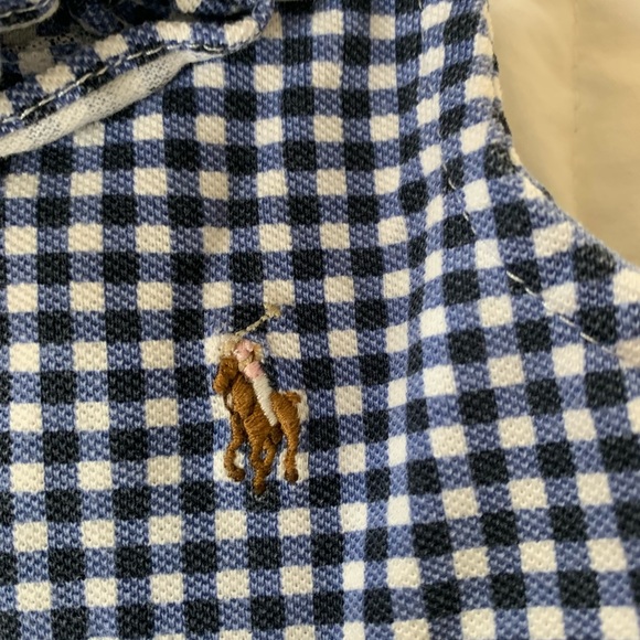 Ralph Lauren gingham romper - Picture 3 of 5